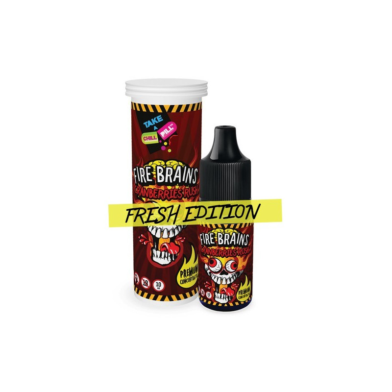 Concentré Fire Brains - Cranberries Rush 10ml Chill Pill Concentré Fire Brains - Cranberries Rush 10ml Chill Pill