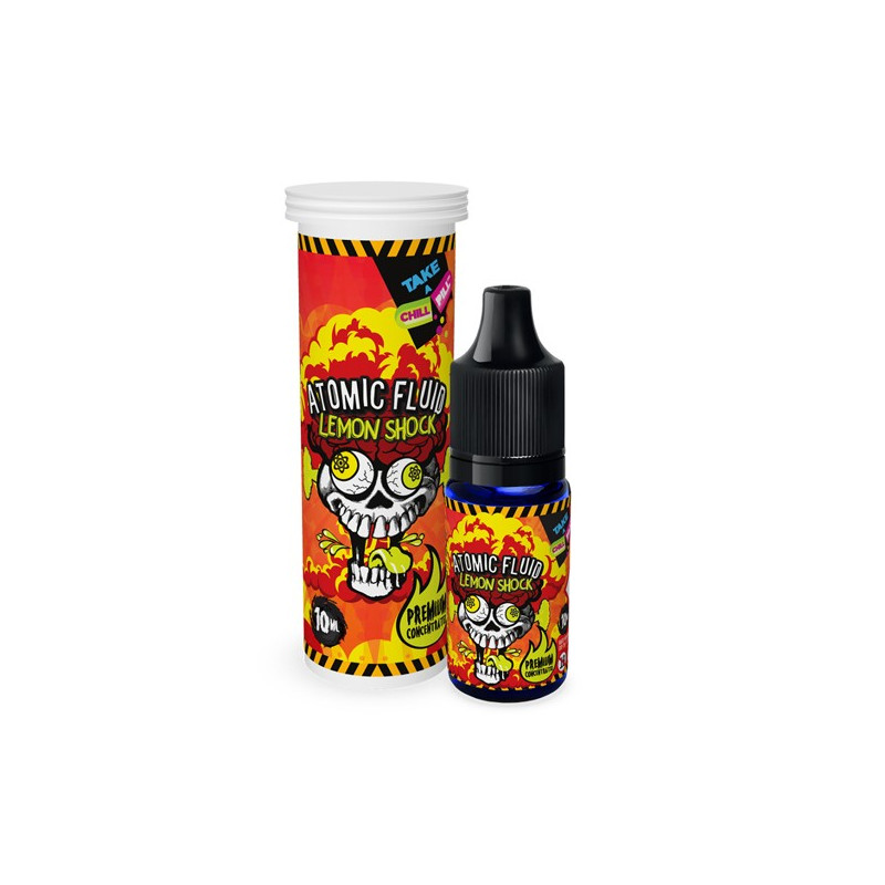 Concentré Atomic Fluid - Lemon Shock 10ml Chill Pill Concentré Atomic Fluid - Lemon Shock 10ml Chill Pill