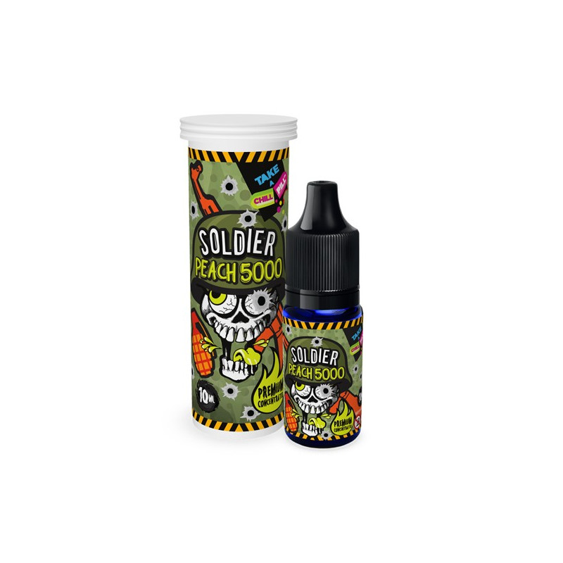 Concentré Soldier - Peach 5000 10ml Chill Pill Concentré Soldier - Peach 5000 10ml Chill Pill