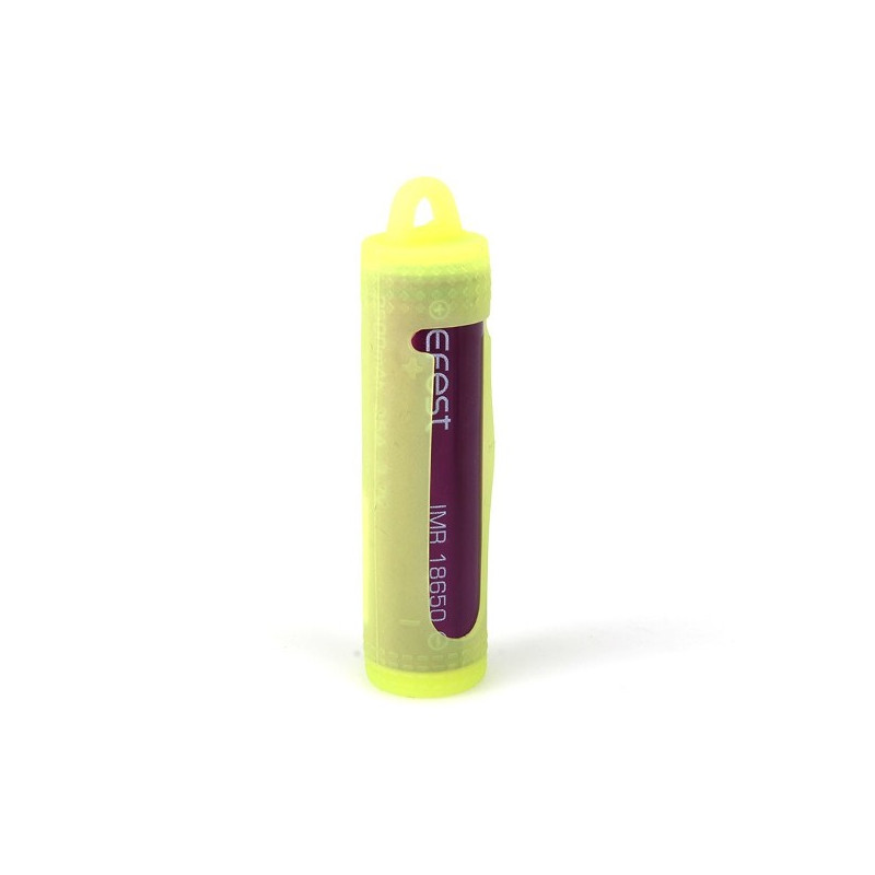 Housse en silicone pour accus 18650 Efest (10 pièces) Housse en silicone pour accus 18650 Efest (10 pièces)