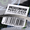 Bobine Ni80 Competition Wire Wotofo (20feet/spool) Bobine Ni80 Competition Wire Wotofo (20feet/spool)