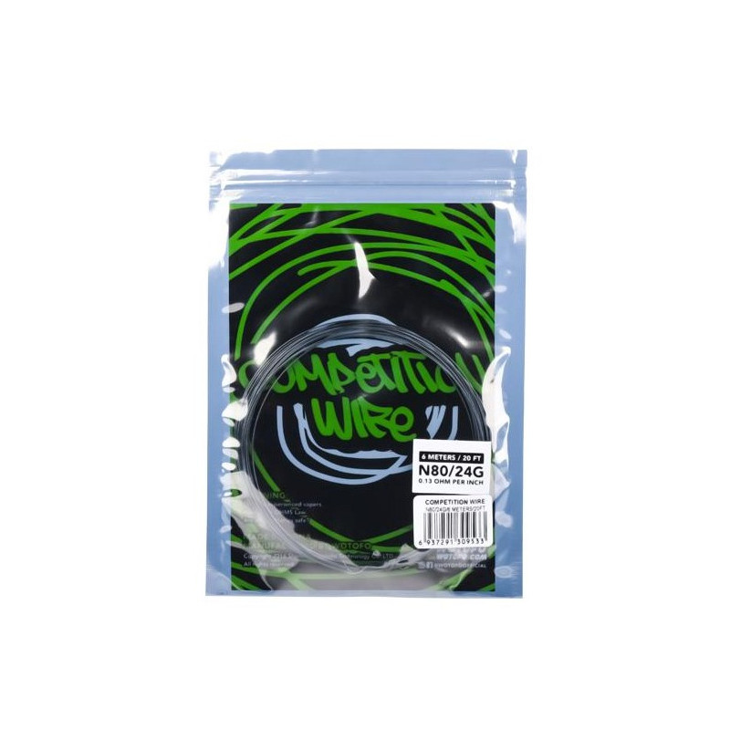 Bobine Ni80 Competition Wire Wotofo (20feet/spool) Bobine Ni80 Competition Wire Wotofo (20feet/spool)