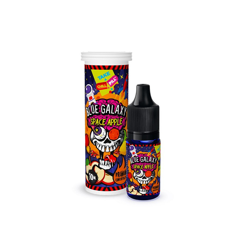 Concentré Blue Galaxy – Space Apple 10ml Chill Pill Concentré Blue Galaxy – Space Apple 10ml Chill Pill