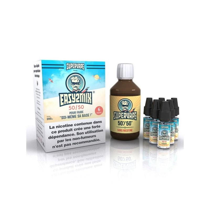 Kit Easy2Mix 20%PG / 80%VG Supervape Kit Easy2Mix 20%PG / 80%VG Supervape