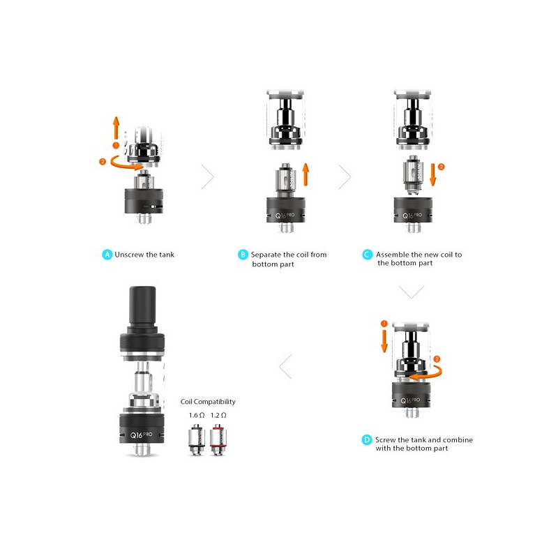 Kit Q16 Pro Justfog Kit Q16 Pro Justfog