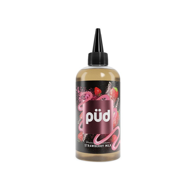Strawberry Milk 200ml Püd by Joe's Juice (dropper inclus)
