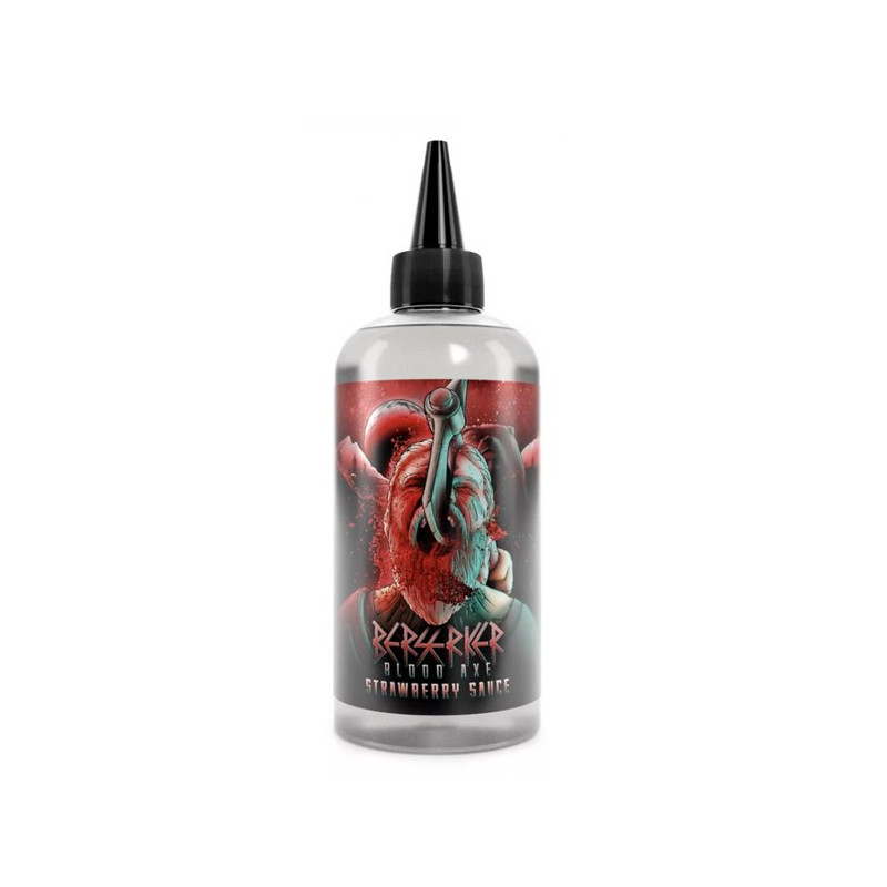 Strawberry Sauce 200ml Berserker by Joe's Juice (dropper inclus)