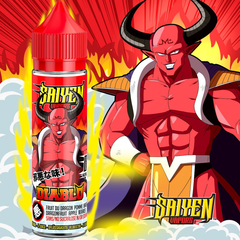 Diablo 50ml Saiyen Vapors by Swoke Diablo 50ml Saiyen Vapors by Swoke