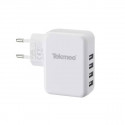 Chargeur Mural 4 Ports USB 4.8A Tekmee Chargeur Mural 4 Ports USB 4.8A Tekmee