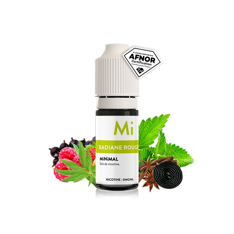 Badiane Rouge TPD FRA 10ml MiNiMAL - Fuu (10 pièces)