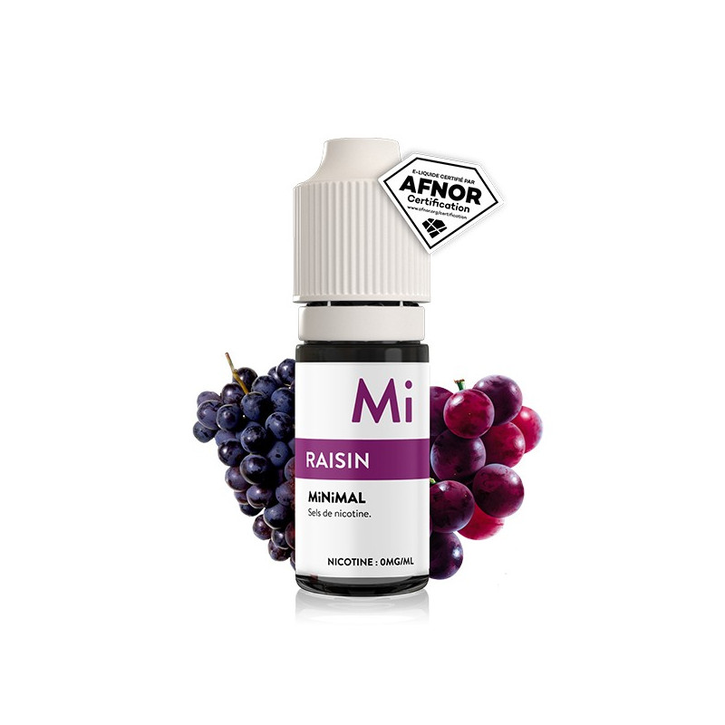 Raisin TPD FRA 10ml MiNiMAL - Fuu (10 pièces)