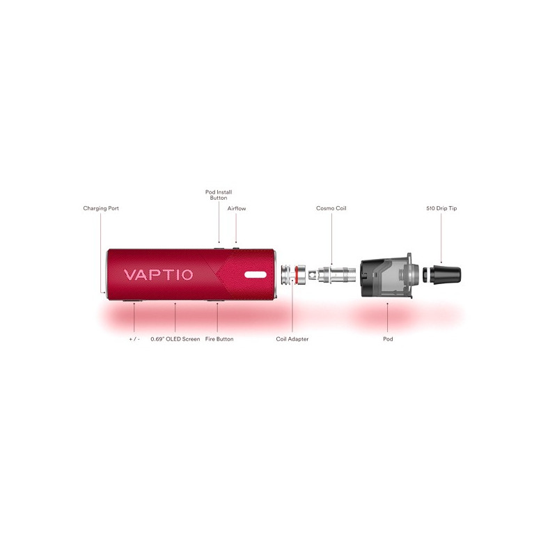 Kit Cosmo G1 35w 1500mAh Vaptio Kit Cosmo G1 35w 1500mAh Vaptio