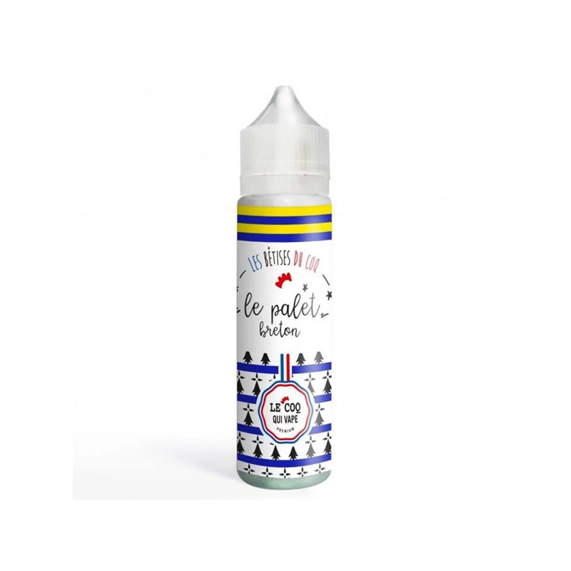 Le Palet Breton 50ml Les Bêtises du Coq by Le Coq qui Vape