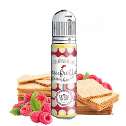 Gaufrette Framboise 50ml Les Bêtises du Coq by Le Coq qui Vape Gaufrette Framboise 50ml Les Bêtises du Coq by Le Coq qui Vape