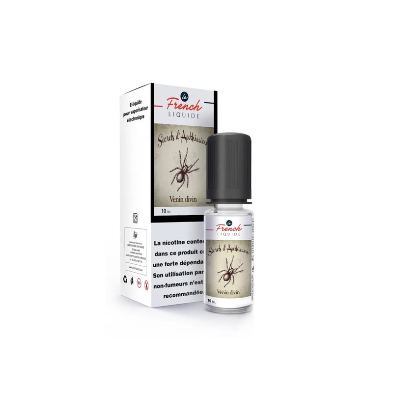 Venin Divin 10ml Le French Liquide (6 pièces) TPD FRANCE Venin Divin 10ml Le French Liquide (6 pièces) TPD FRANCE