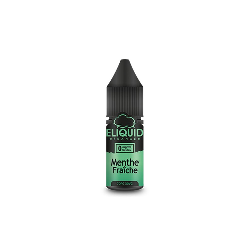 Menthe Fraiche 10ml Eliquid France (10 pièces)