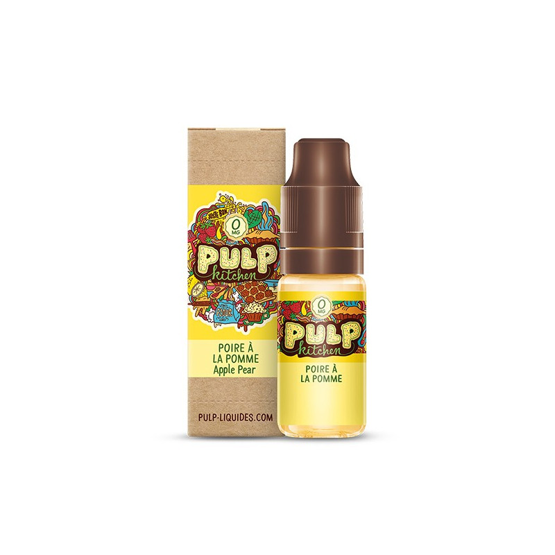 Poire à la Pomme 10ml Pulp Kitchen by Pulp (10 pièces) Poire à la Pomme 10ml Pulp Kitchen by Pulp (10 pièces)