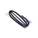 Tuyau en silicone avec tube en aluminium 1.5m Tuyau en silicone avec tube en aluminium 1.5m