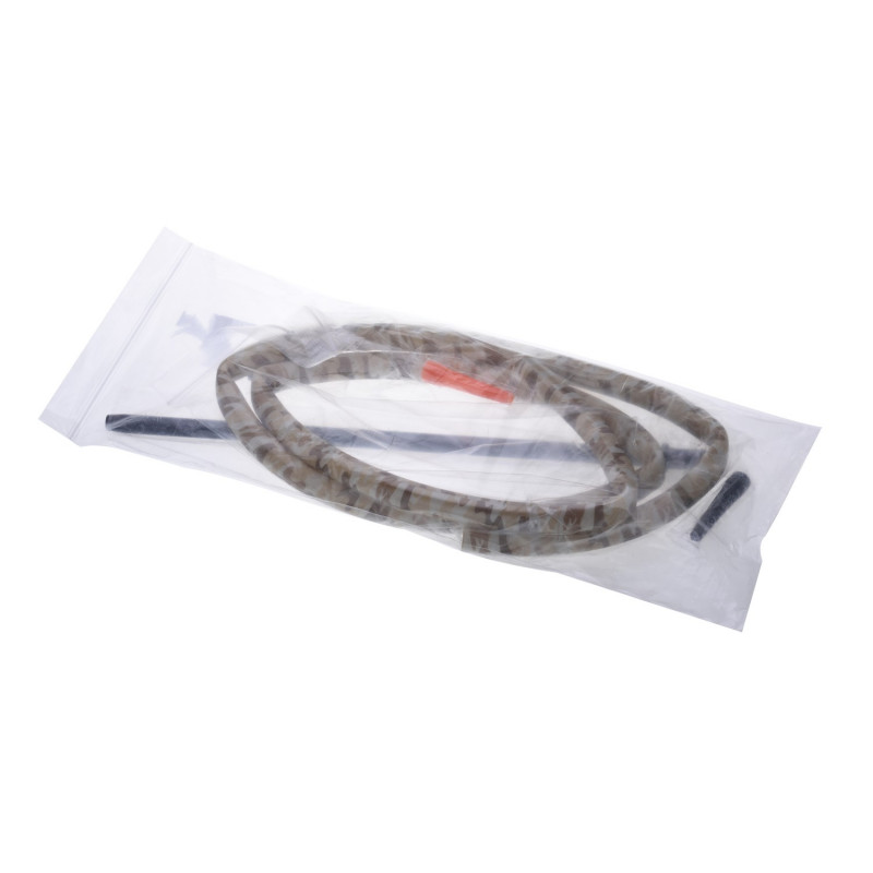 Tuyau en silicone avec tube en aluminium 1.5m Tuyau en silicone avec tube en aluminium 1.5m
