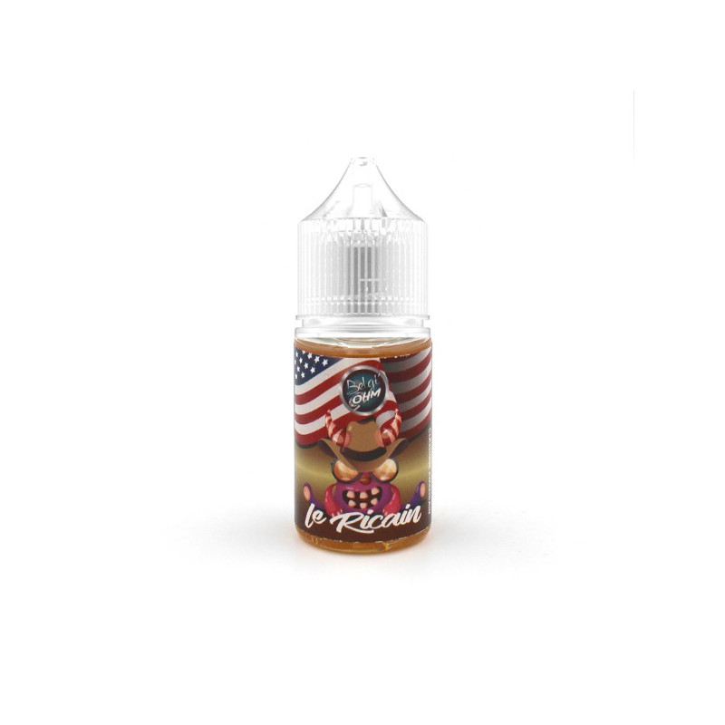 Concentré Le Ricain 30ml Belgi'Ohm (6 pièces) Concentré Le Ricain 30ml Belgi'Ohm (6 pièces)