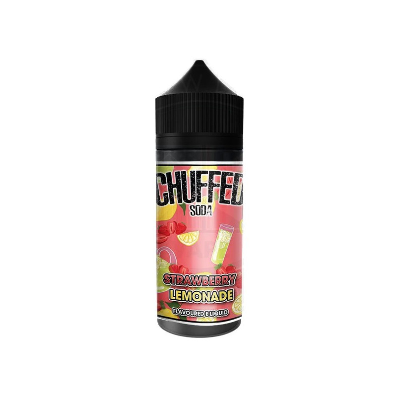 Strawberry Lemonade 100ml Soda by Chuffed Strawberry Lemonade 100ml Soda by Chuffed