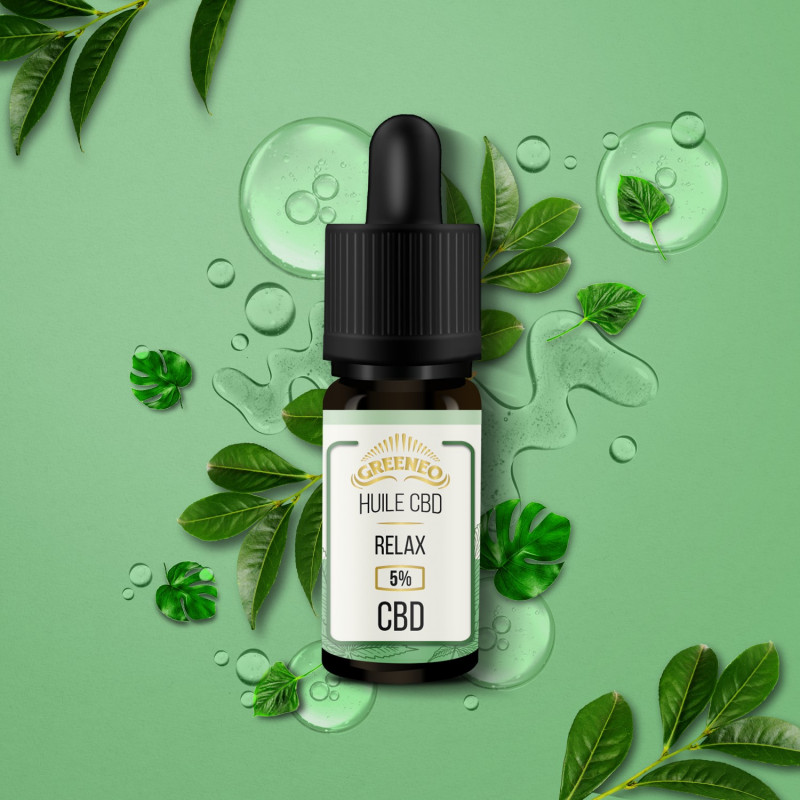 Huile de CBD Relax 10ml Greeneo (6 pièces) Huile de CBD Relax 10ml Greeneo (6 pièces)