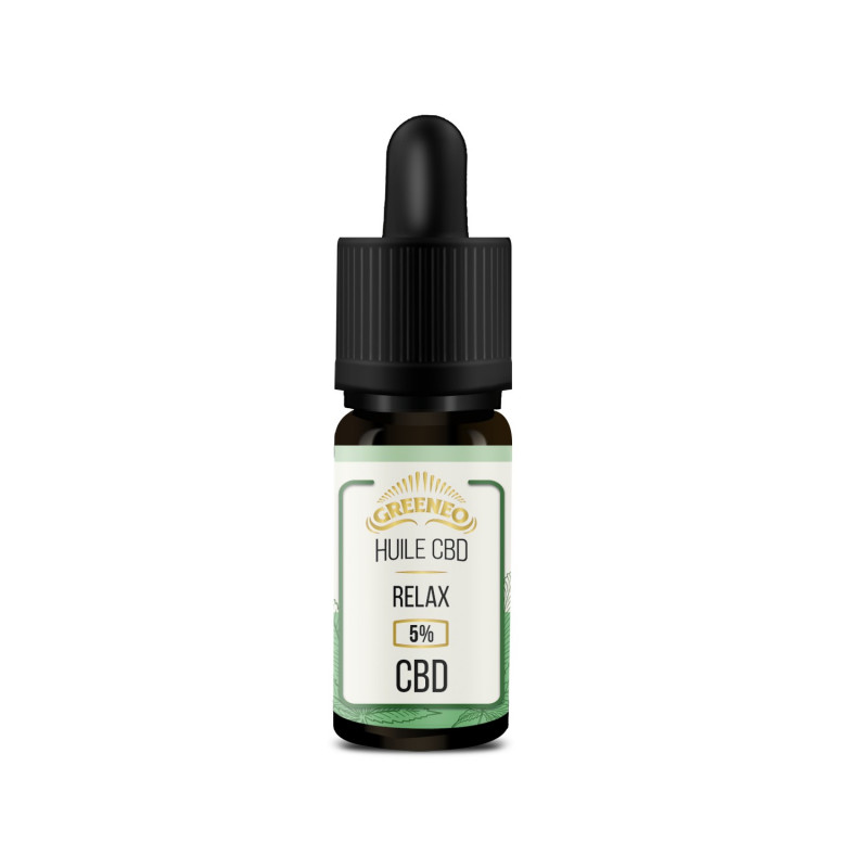 Huile de CBD Relax 10ml Greeneo (6 pièces) Huile de CBD Relax 10ml Greeneo (6 pièces)