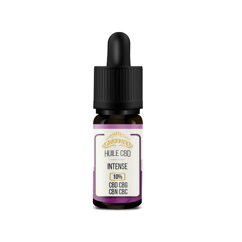 Huile de CBD Intense 10ml Greeneo (6 pièces) Huile de CBD Intense 10ml Greeneo (6 pièces)