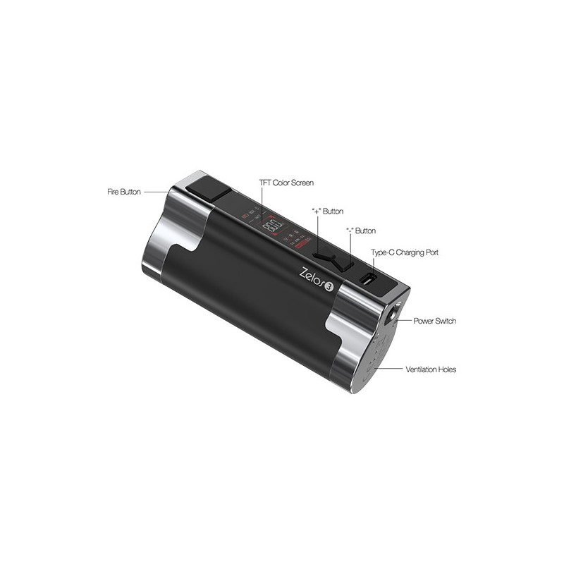 Box Zelos 3 3200mAh Aspire Box Zelos 3 3200mAh Aspire