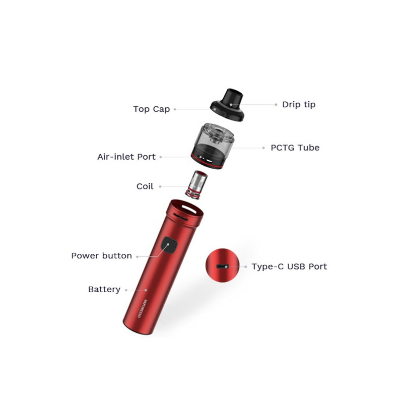 Kit GTX Go 40 1500mAh Vaporesso Kit GTX Go 40 1500mAh Vaporesso