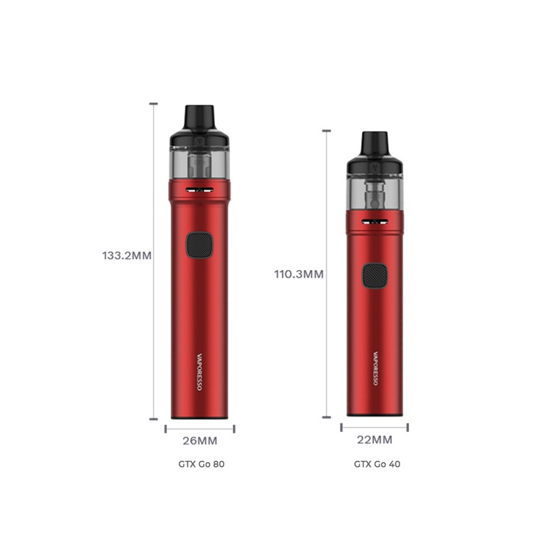 Kit GTX Go 40 1500mAh Vaporesso Kit GTX Go 40 1500mAh Vaporesso
