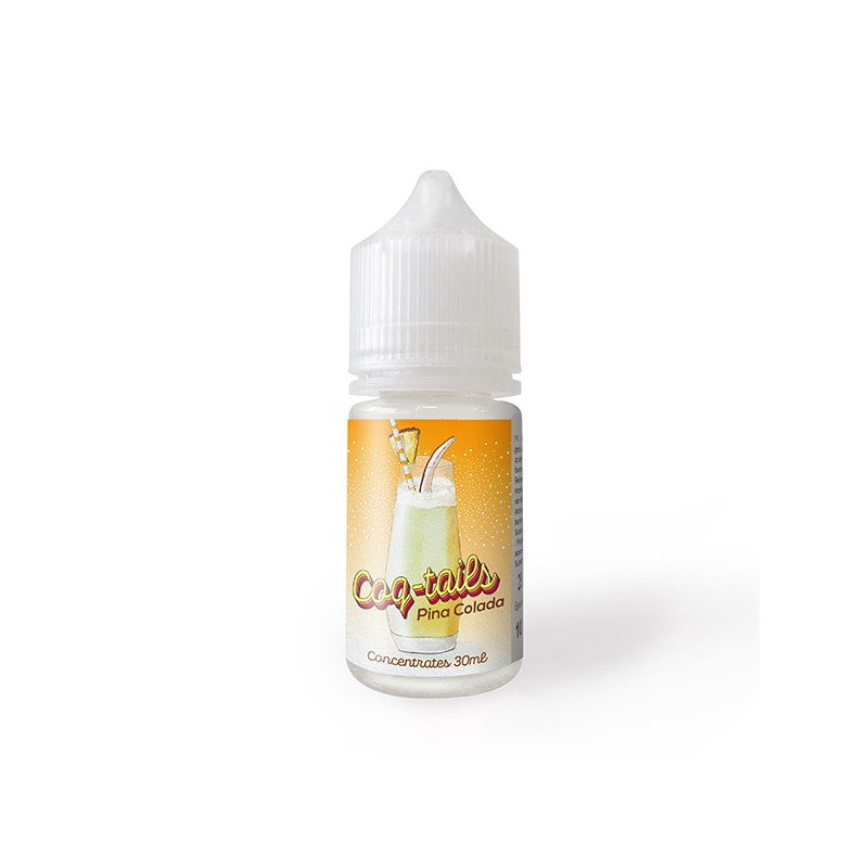 Concentré Pina Colada 30ml Coq-Tails by Le Coq qui Vape (5 pièces) Concentré Pina Colada 30ml Coq-Tails by Le Coq qui Vape (5 pièces)