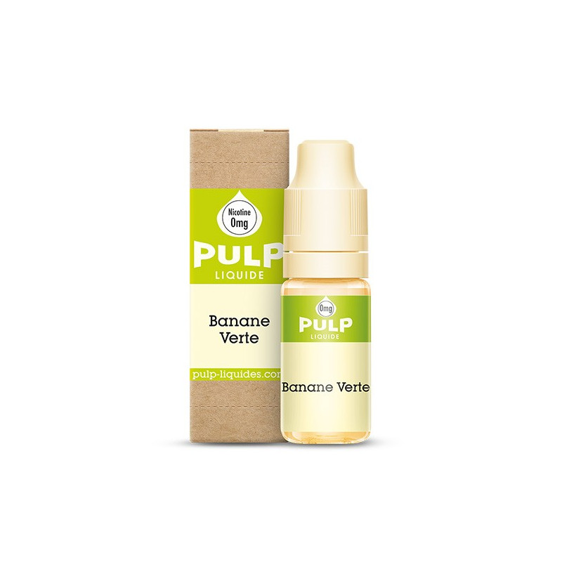 Banane Verte 10 ml Pulp (10 pièces)