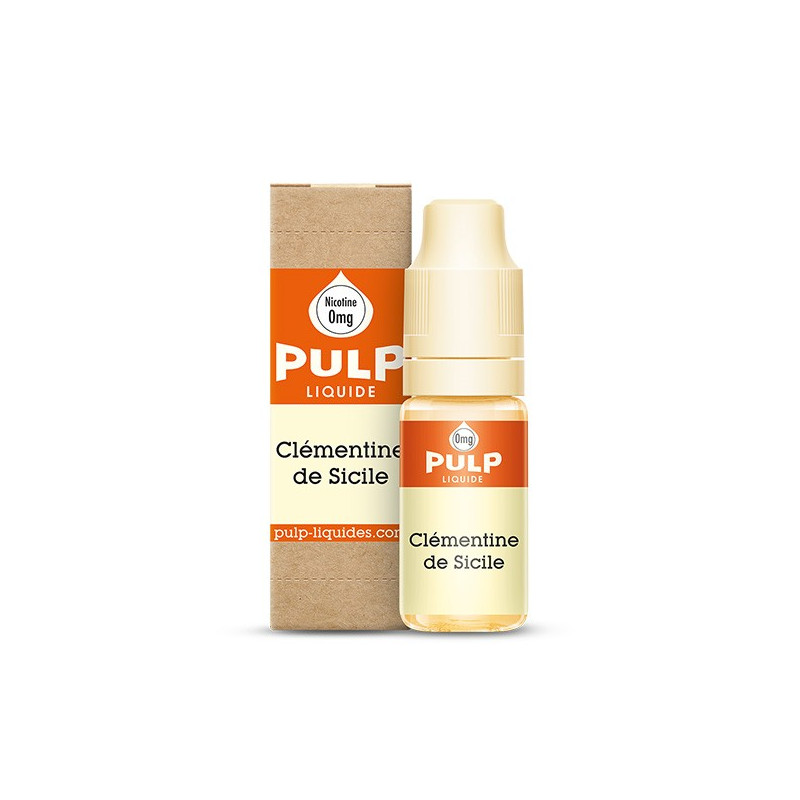 Clémentine de Sicile 10ml Pulp (10 pièces) Clémentine de Sicile 10ml Pulp (10 pièces)
