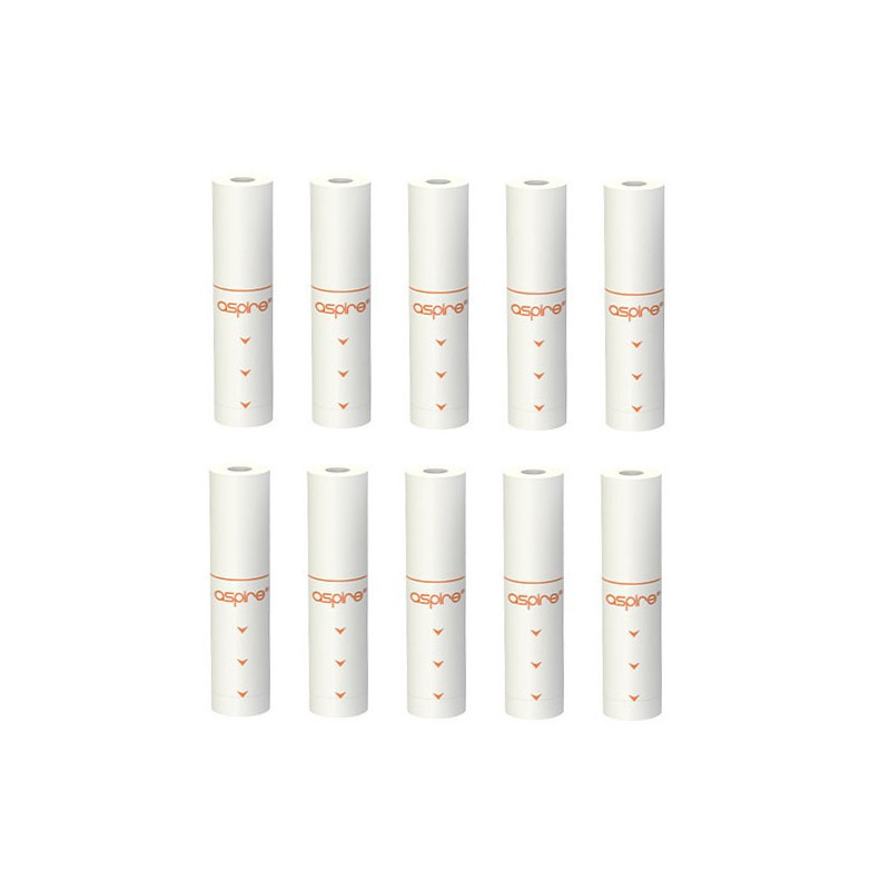 Drip tip Filtre pour Kit Vilter Aspire (pack de 10)