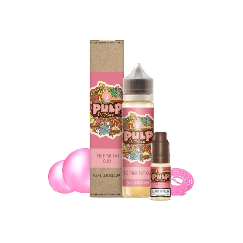 Pack The Pink Fat Gum 60ml Pulp Kitchen by Pulp