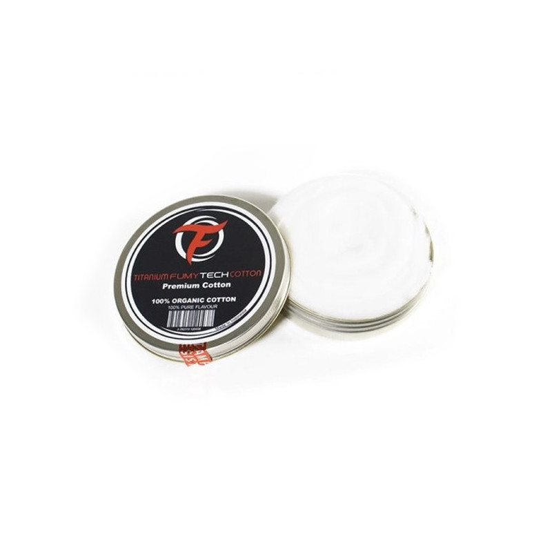 Titanium Fumytech Cotton Premium Fumytech x Titanium Fiber Cotton Titanium Fumytech Cotton Premium Fumytech x Titanium Fiber Cotton