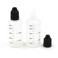 Bouteille graduée PE 50ml CB (10 pièces)