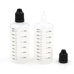 Bouteille graduée PE 100ml CB (10 pièces)