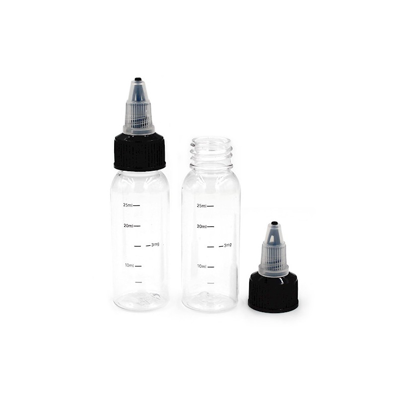 Bouteille graduée Twist 30ml CB (10 pièces) Bouteille graduée Twist 30ml CB (10 pièces)