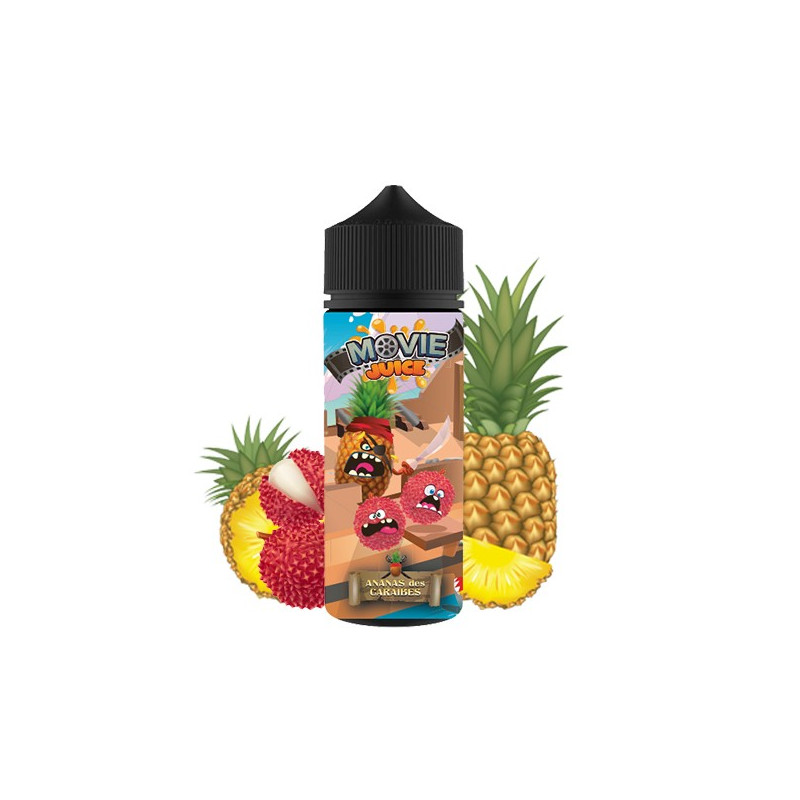 Ananas des Caraïbes 100ml Movie Juice by Secret's LAb Ananas des Caraïbes 100ml Movie Juice by Secret's LAb