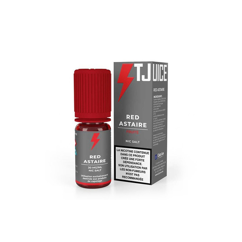 Red Astaire Salt 10ml TJuice (10 pièces) Red Astaire Salt 10ml TJuice (10 pièces)