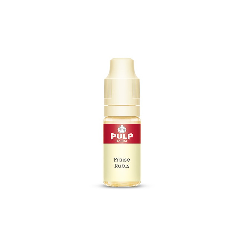 Fraise Rubis 10ml Pulp (10 pièces) Fraise Rubis 10ml Pulp (10 pièces)