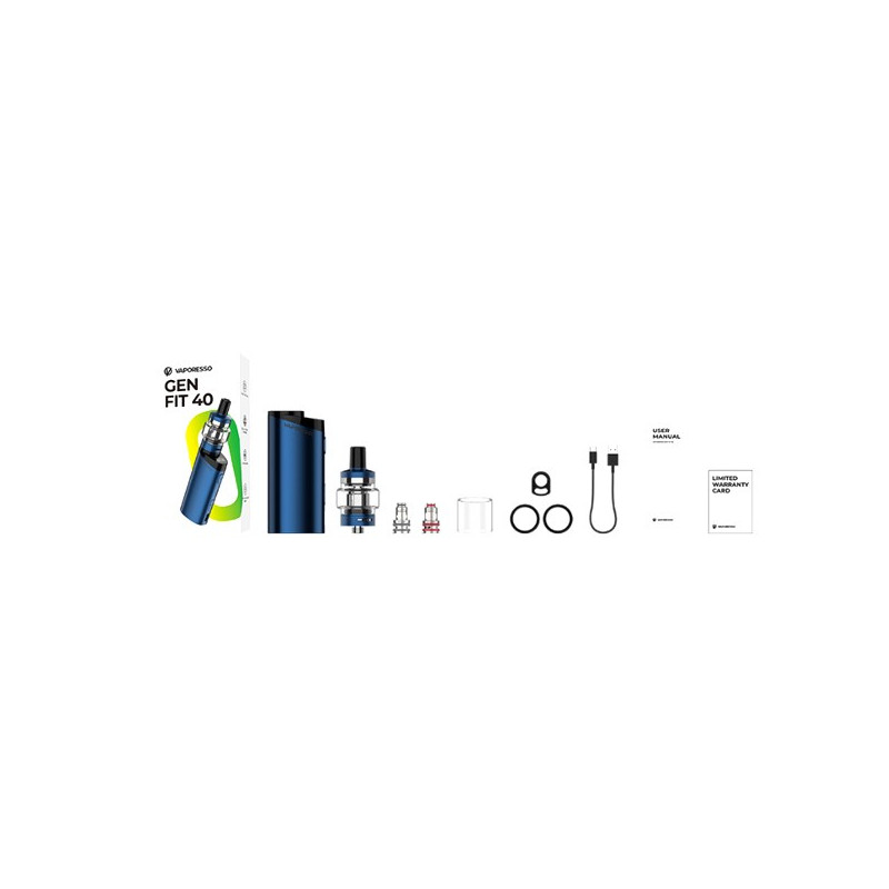 Kit Gen Fit 40 avec iTank X Vaporesso Kit Gen Fit 40 avec iTank X Vaporesso