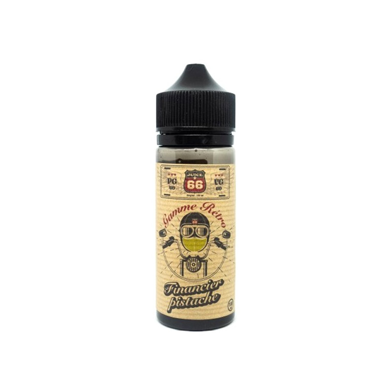 Financier Pistache 100ml Retro by Juice 66 Financier Pistache 100ml Retro by Juice 66