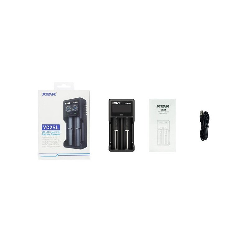 Chargeur VC2SL Xtar Light Chargeur VC2SL Xtar Light