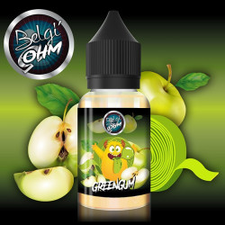 Concentré Green Gum 30ml Belgi'Ohm (6 pièces) Concentré Green Gum 30ml Belgi'Ohm (6 pièces)