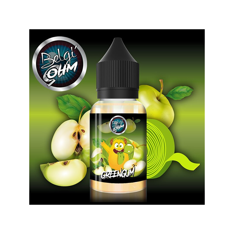 Concentré Green Gum 30ml Belgi'Ohm (6 pièces)