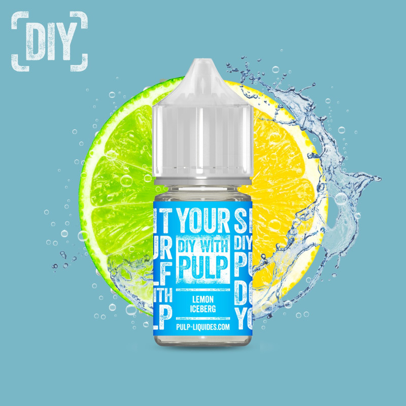 Concentré Lemon Iceberg Super Frost 30ml DIY with Pulp by Pulp (6 pièces)