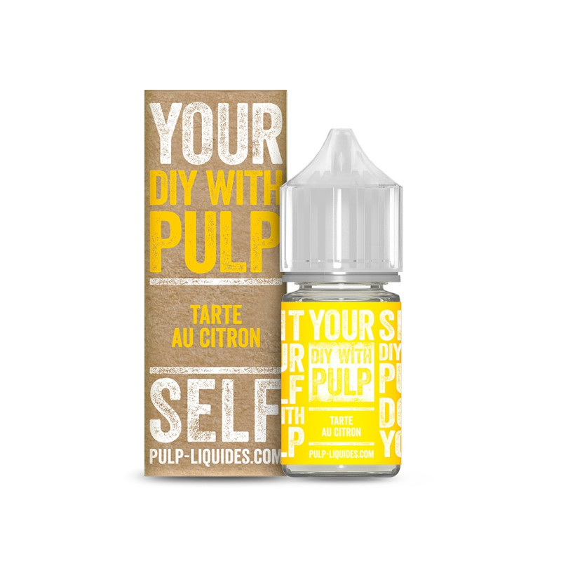Concentré Tarte au Citron 30ml DIY with Pulp by Pulp (6 pièces) Concentré Tarte au Citron 30ml DIY with Pulp by Pulp (6 pièces)